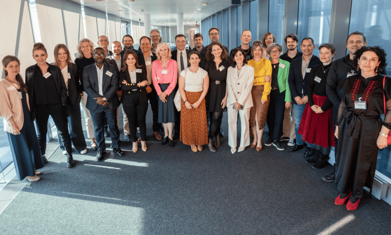Ambassadors for the ERC network launch graphic from the European Research Council